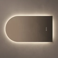 Origins Living Claris Arched LED Illuminated Mirror with Demister Pad & Colour Change Lights