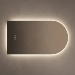 Origins Living Claris Arched LED Illuminated Mirror with Demister Pad & Colour Change Lights