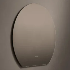 Origins Living Claris Round Cut LED Illuminated Mirror with Demister Pad & Colour Change Lights - 1000mm