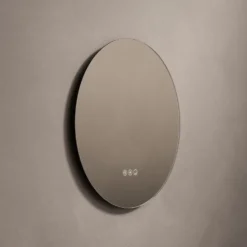 Origins Living Claris Round LED Illuminated Mirror with Demister Pad & Colour Change Lights