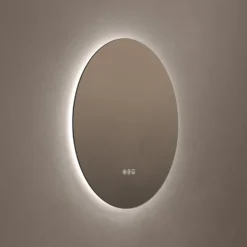 Origins Living Claris Round LED Illuminated Mirror with Demister Pad & Colour Change Lights