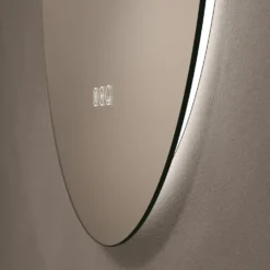 Origins Living Claris Round LED Illuminated Mirror with Demister Pad & Colour Change Lights