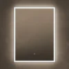 Origins Living Cleo Rectangular LED Illuminated Mirror with Demister Pad - 600 x 800mm