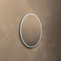 Origins Living Cleo Round LED Illuminated Mirror with Demister Pad - 600mm