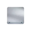 Origins Living Curved Edge Bathroom Mirror with Glass Shelf - 630 x 550mm