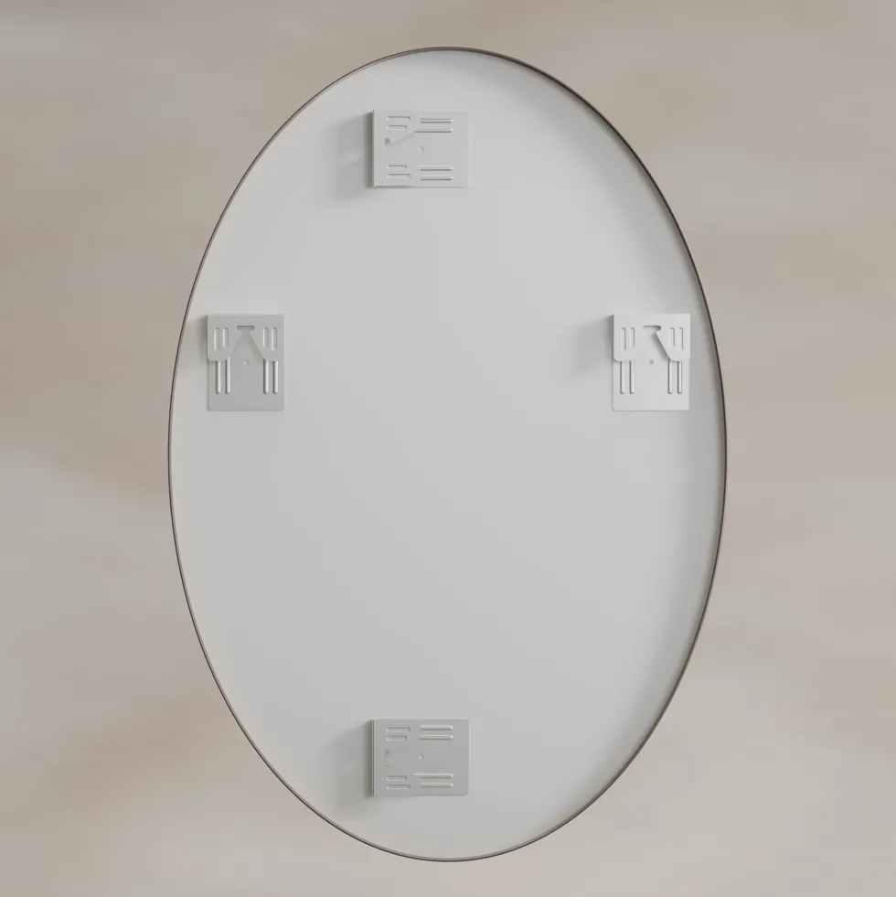 Origins Living Delphine Oval Mirror - 550 x 800mm