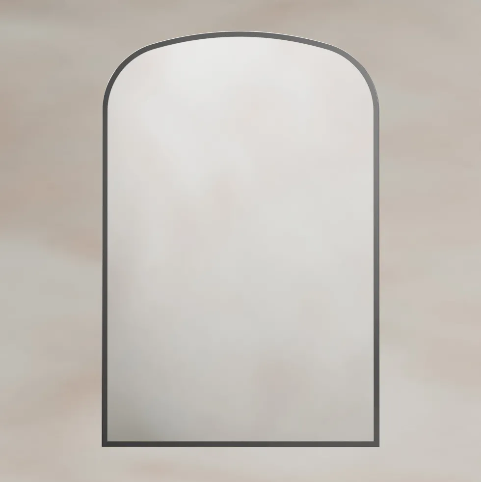 Origins Living Delphine Overmantle Arched Mirror - 600 x 900mm