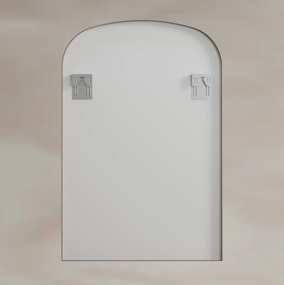 Origins Living Delphine Overmantle Arched Mirror - 600 x 900mm