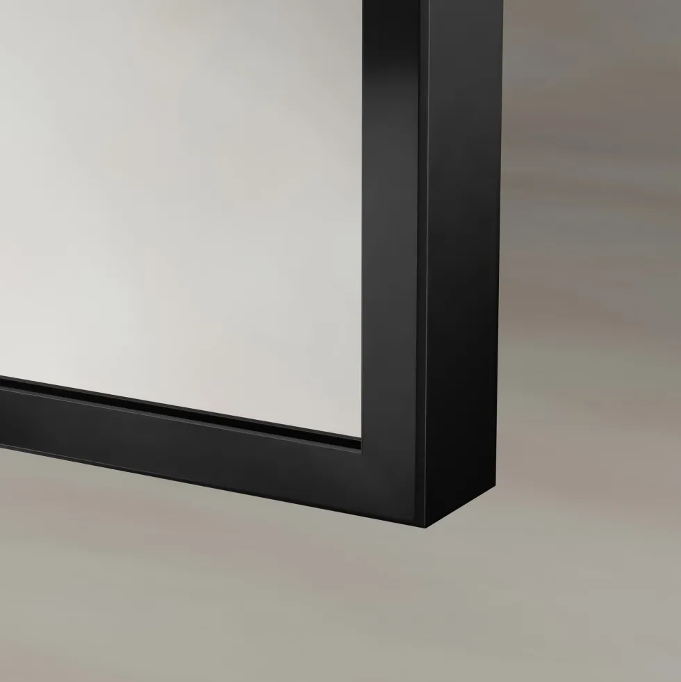 Origins Living Delphine Overmantle Arched Mirror - 1200 x 700mm