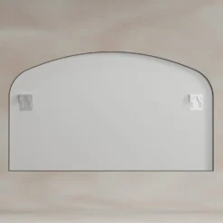 Origins Living Delphine Overmantle Arched Mirror - 1200 x 700mm