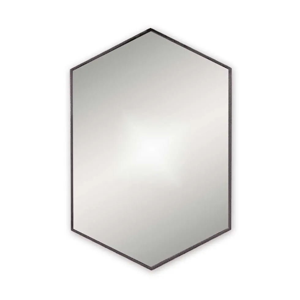 Origins Living Docklands Hexagonal Mirror