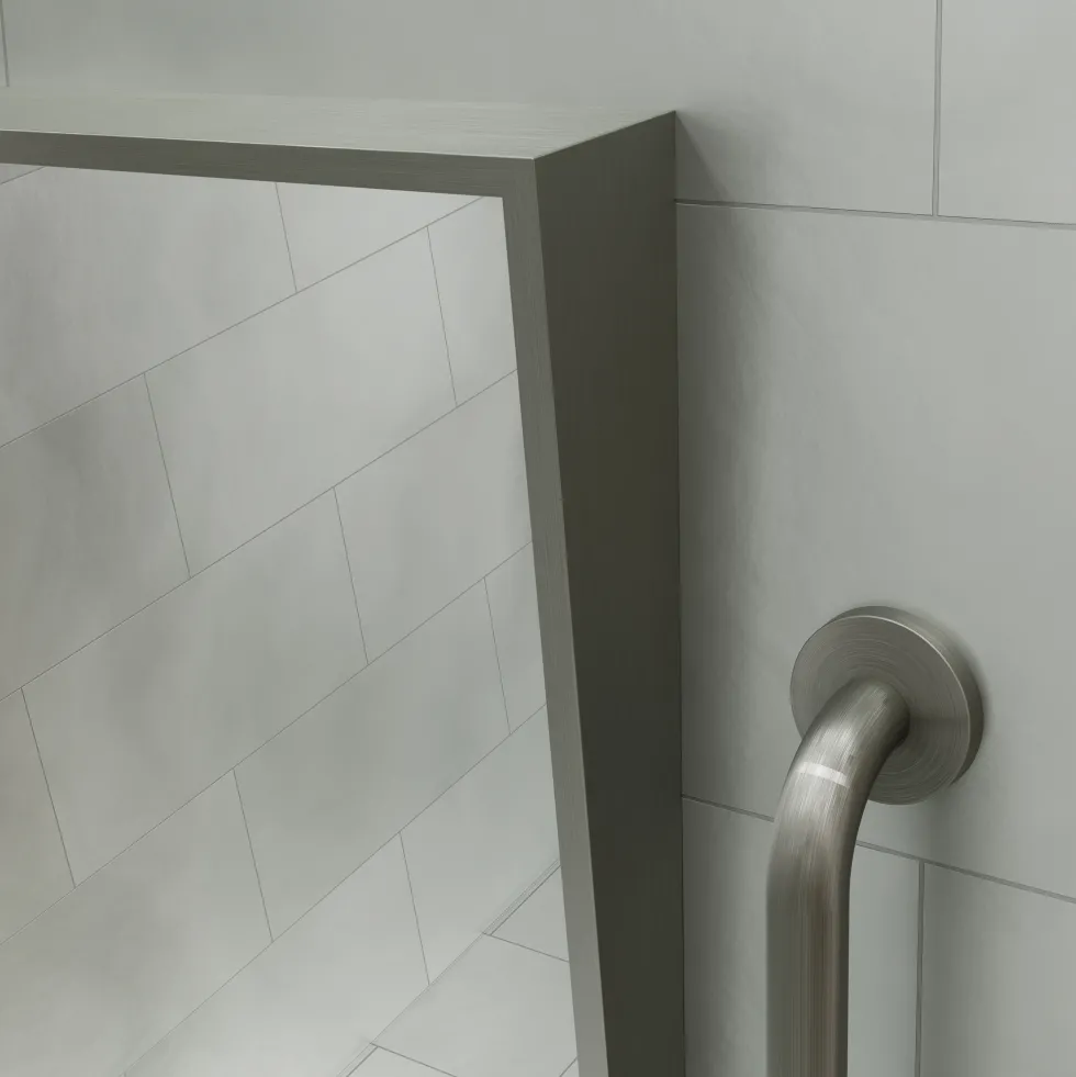 Origins Living Docklands Inclusive Angled Mirror - 500 x 800mm