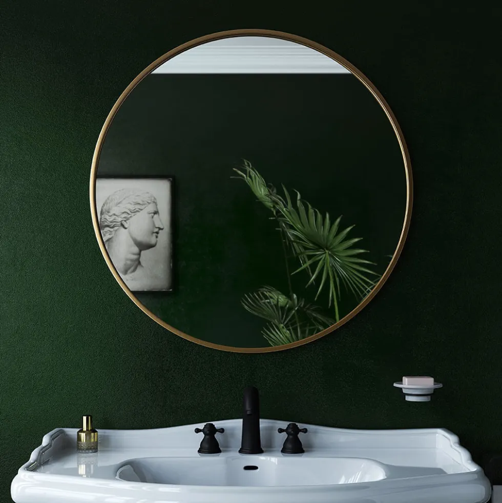 Origins Living Docklands Round Mirror - 600mm & 800mm