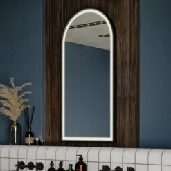 Origins Living Lomax Light Arched LED Illuminated Mirror with Demister Pad