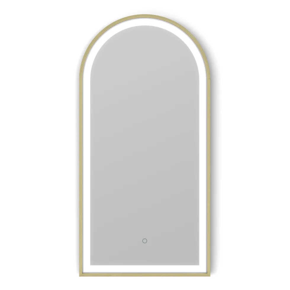 Origins Living Lomax Light Arched LED Illuminated Mirror with Demister Pad