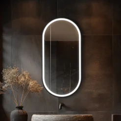 Origins Living Lomax Light Capsule LED Illuminated Mirror with Demister Pad