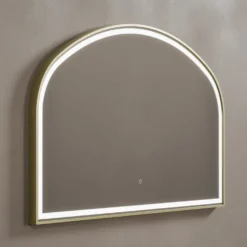 Origins Living Lomax Light Overmantle Arch LED Illuminated Mirror with Demister Pad - 1200 × 750mm