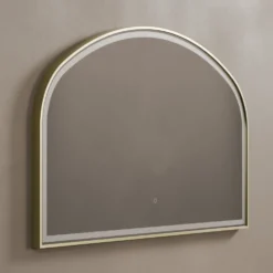 Origins Living Lomax Light Overmantle Arch LED Illuminated Mirror with Demister Pad - 1200 × 750mm