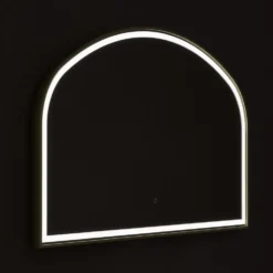 Origins Living Lomax Light Overmantle Arch LED Illuminated Mirror with Demister Pad - 1200 × 750mm