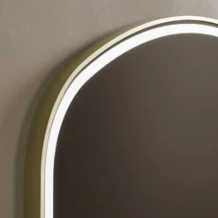 Origins Living Lomax Light Overmantle Arch LED Illuminated Mirror with Demister Pad - 1200 × 750mm