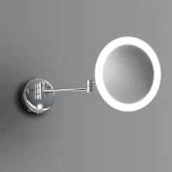 Origins Living Sloane Round LED Illuminated Magnifying Mirror - 215mm