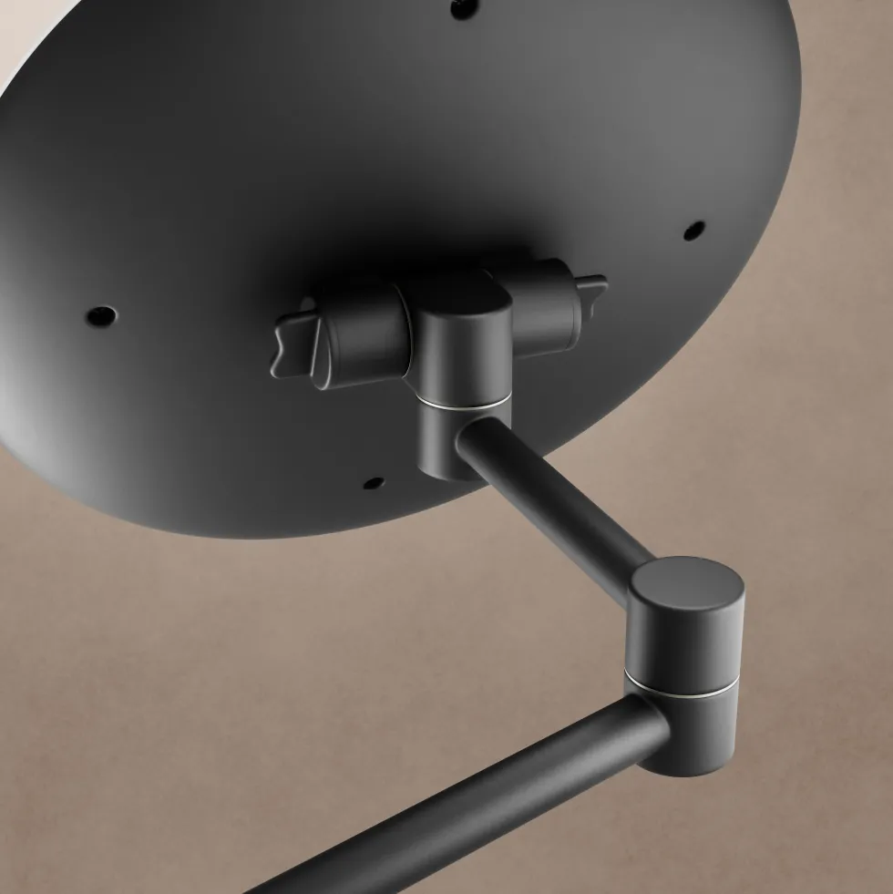 Origins Living Sloane Round LED Illuminated Magnifying Mirror - 215mm