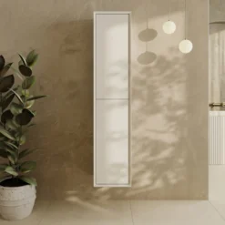 Oslo 1600mm Tall Wall Mounted Storage Unit