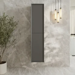 Oslo 1600mm Tall Wall Mounted Storage Unit
