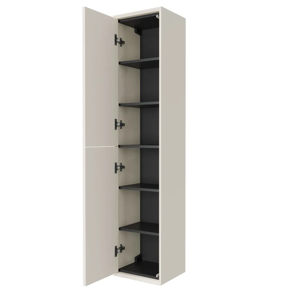 Oslo 1600mm Tall Wall Mounted Storage Unit