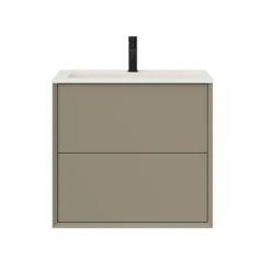 Oslo 600mm Wall Mounted Vanity Unit & Matt White Basin