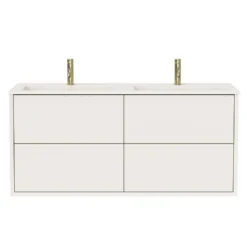 Oslo 1200mm Wall Mounted Vanity Unit & Matt White Basin