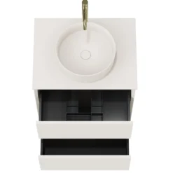 Oslo 600mm Wall Mounted Vanity Unit & Sintered Stone Countertop