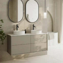 Oslo 1200mm Wall Mounted Vanity Unit & Sintered Stone Countertop
