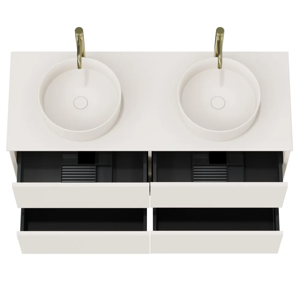 Oslo 1200mm Wall Mounted Vanity Unit & Sintered Stone Countertop