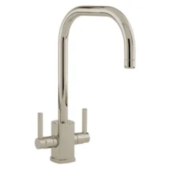 Perrin & Rowe Juliet Twin Lever Monobloc Mixer with Swivel 'U' Spout