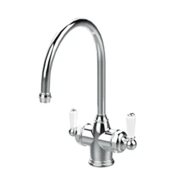 Perrin & Rowe Phoenician C Spout 3-in-1 Instant Hot Water Mixer Tap