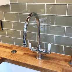 Perrin & Rowe Phoenician C Spout 3-in-1 Instant Hot Water Mixer Tap