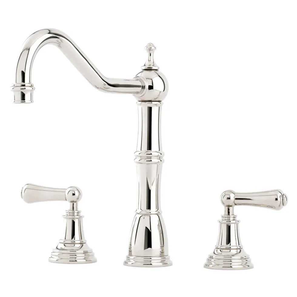 Perrin & Rowe Provence 3 Hole Sink Mixer with Lever Handles