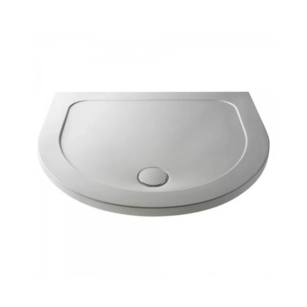 Primrose D Shaped Shower Tray - 1050 x 950mm
