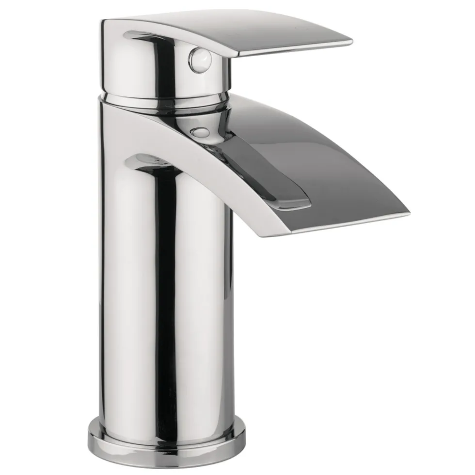 Proflow Tiera Waterfall Basin Mixer with Clicker Waste