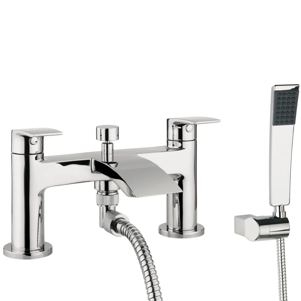 Proflow Tiera Waterfall Bath Shower Mixer with Shower Kit