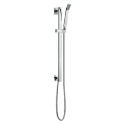 Pura Bloque Slide Rail with Outlet Elbow & Single Function Handset