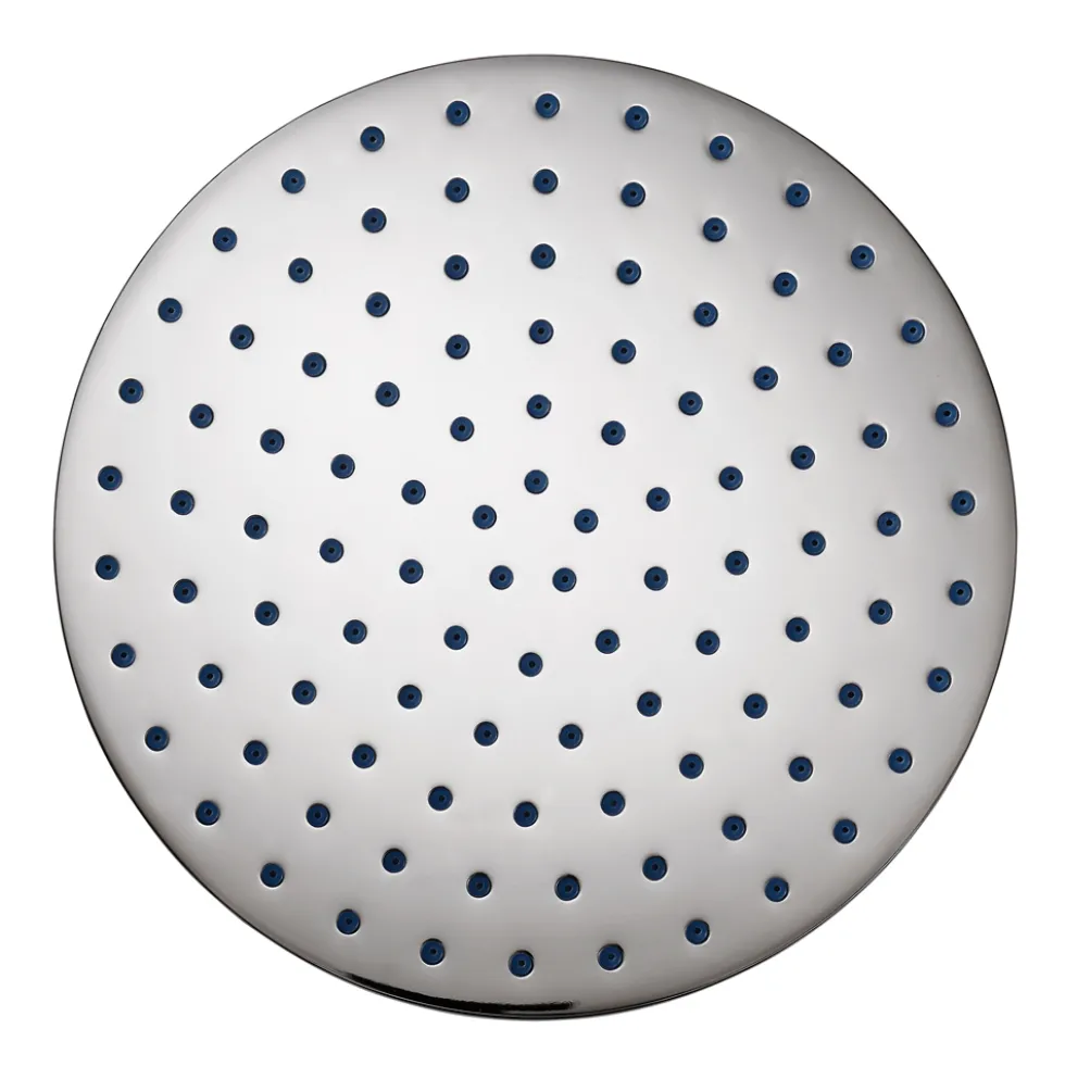 Pura Deluxe 300mm Round Brass Shower Head with Swivel Joint