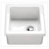 RAK Laboratory Sink 2 Single Bowl White Ceramic Sink - 330 x 330mm