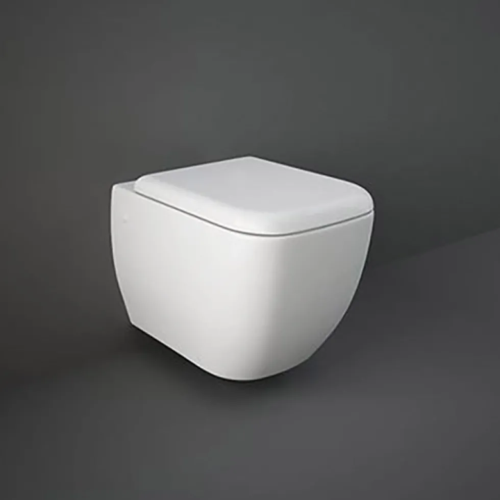 RAK Metropolitan Wall Hung Toilet & Soft Close Seat