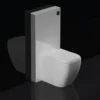 RAK Obelisk Glass Cabinet Cistern Frame for Back to Wall Toilets - Alpine White