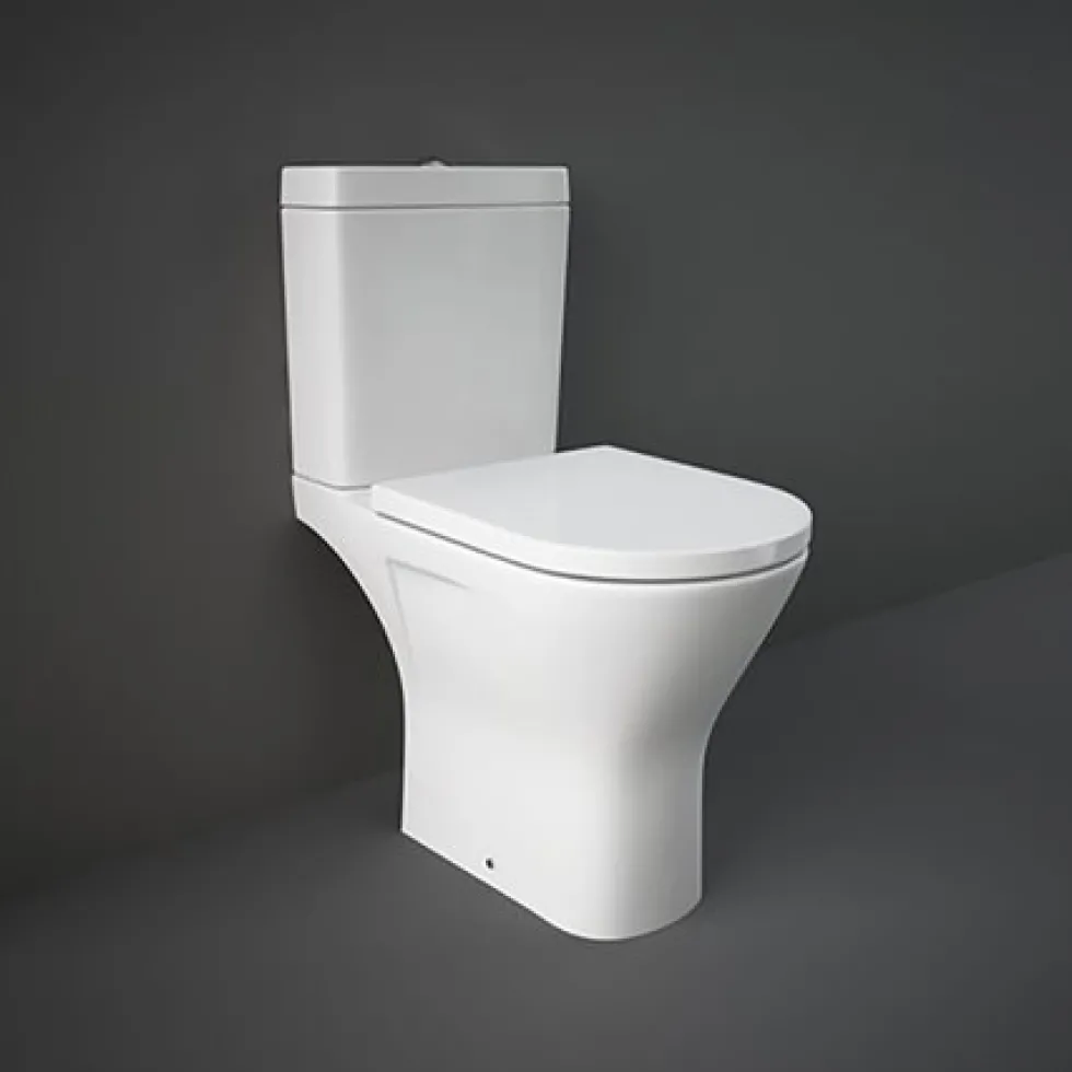 RAK Resort Maxi Comfort Height Rimless Toilet & Soft Close Seat