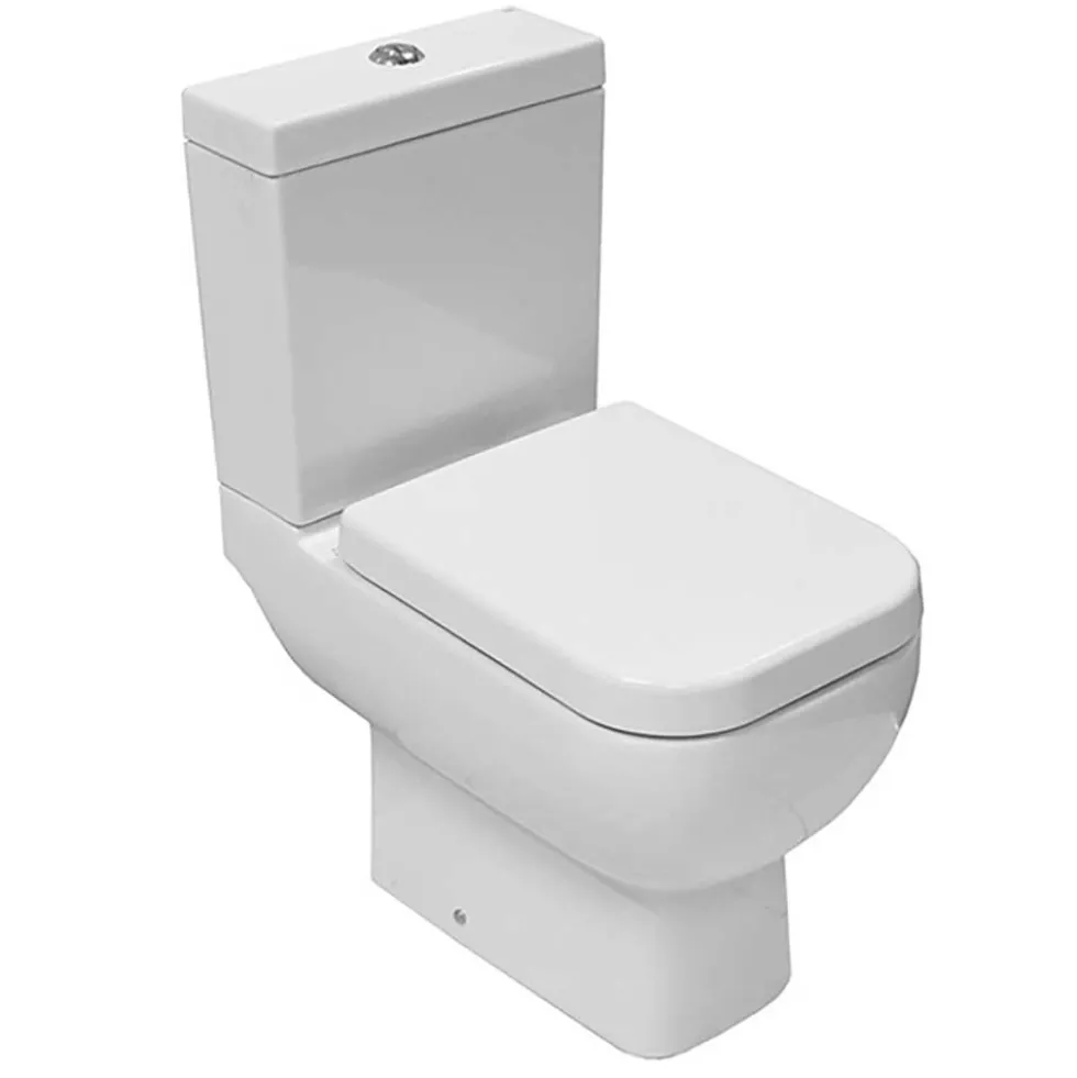 RAK Series 600 Close Coupled Toilet & Soft Close Seat