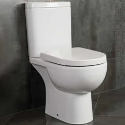 Rak Tonique Close Coupled Toilet & Soft Close Seat