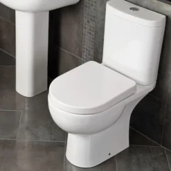 Rak Tonique Close Coupled Toilet & Soft Close Seat